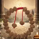 10 Mukhi Indonesian Rudraksha Bracelet (27 Beads) – Natural X-Ray Certified 8–10mm Unisex