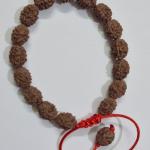 4 Mukhi Indonesian Rudraksha Bracelet (27 Beads) – Natural Brahma Bead for Knowledge & Communication