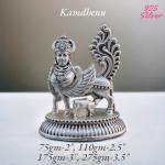 Kamdhenu Statue In Pure 925 Silver