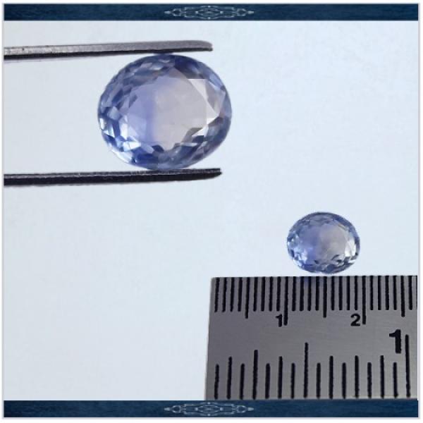 Blue Sapphire 3.96 Carats GII Certified