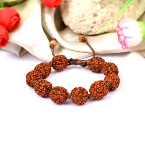 5 mukhi Guru bracelet in thread - 15mm