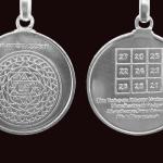 Kuber Yantra Pendant In Pure Silver