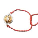 16 Mukhi Nepal Rudraksha In Pure Silver Case Bracelet