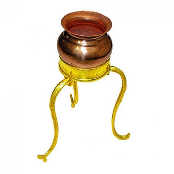 Abhishek Pot With Tripod Stand