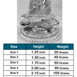 Annapurna Devi Idol In Pure 925 Silver-(3)