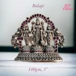 Balaji Idol In Pure 925 Silver (2)