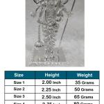 Dattatreya Idol In Pure 925 Silver (2)