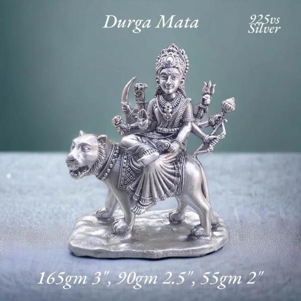 Ambe Mata Idol In Pure 925 Silver (1)