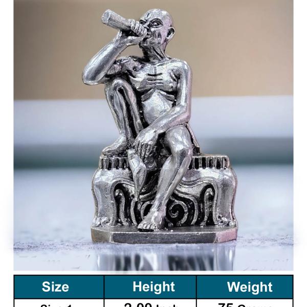 Gajanan Maharaj Idol In Pure 925 Silver