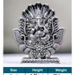 Ganesh Idol In Pure 925 Silver (11)