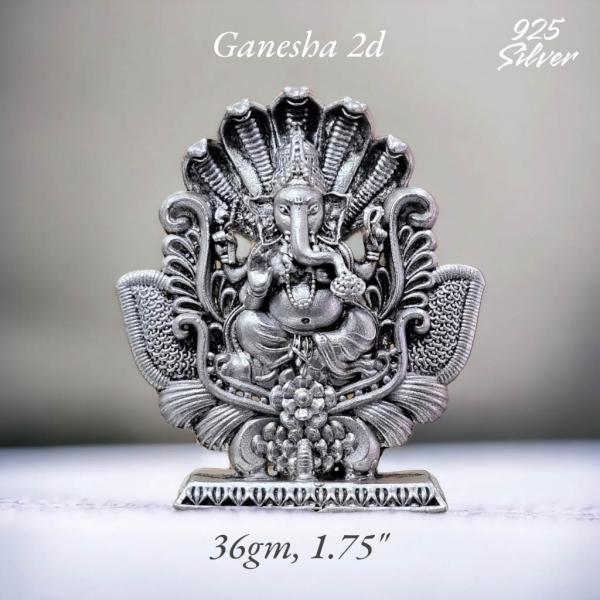 Ganesh Idol In Pure 925 Silver (11)