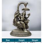 Ganesh Idol In Pure 925 Silver (4)