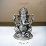 Ganesh Idol In Pure 925 Silver (10)