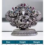 Ganesh Idol In Pure 925 Silver (5)
