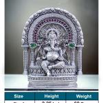 Ganesh Idol In Pure 925 Silver (3)