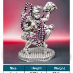 Hanuman Idol In Pure 925 Silver (1)