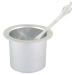 Panchapatra With Pali In Pure Silver