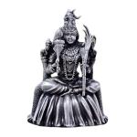 Kamakshi Devi Idol In Pure 925 Silver