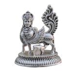Kamdhenu Statue In Pure 925 Silver