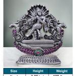 Shree Krishna Idol In Pure 925 Silver (6)