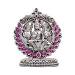 Goddess Laxmi Idol In Pure 925 Silver (2)