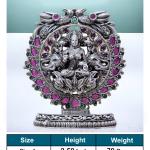 Goddess Laxmi Idol In Pure 925 Silver (1)