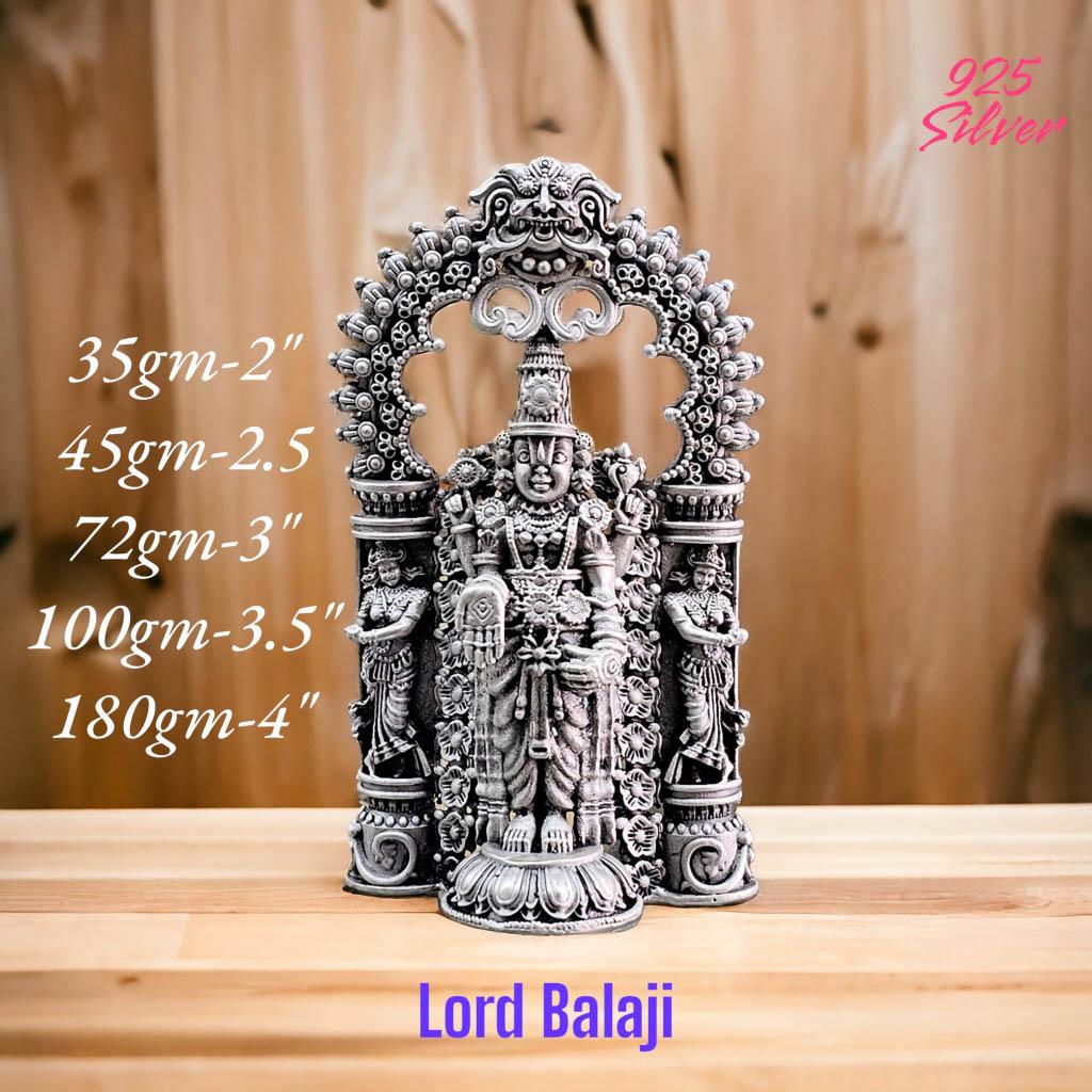 Balaji Idol In Pure 925 Silver (4)