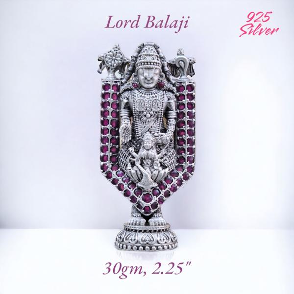 Balaji Idol In Pure 925 Silver (3)
