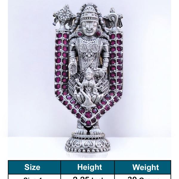 Balaji Idol In Pure 925 Silver (3)