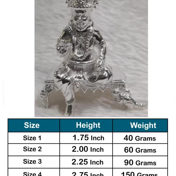 Lord Kuber Idol In Pure 925 Silver-(2)