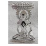 Mahavir Swami Idol In Pure 925 Silver (1)