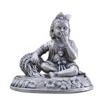 Makhan Chor Bal Gopal Idol In Pure 925 Silver