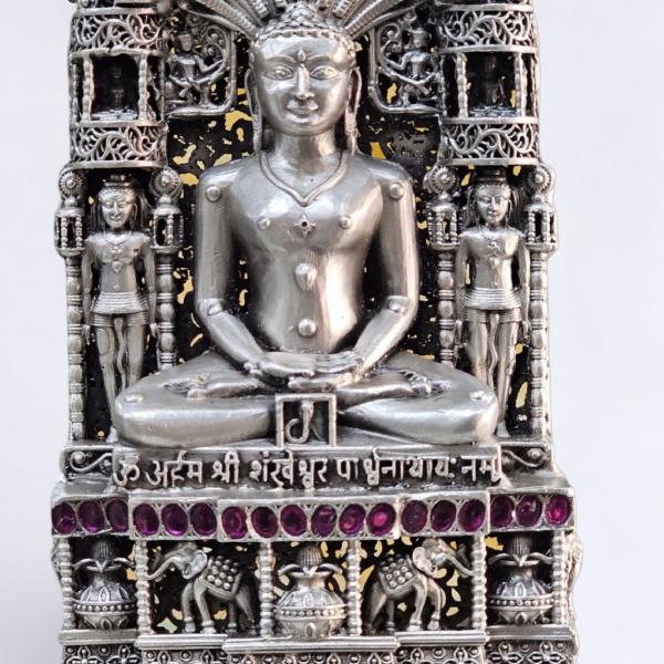 Parshvanath Idol In Pure 925 Silver