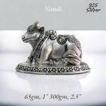 Nandi Bull In Pure 925 Silver