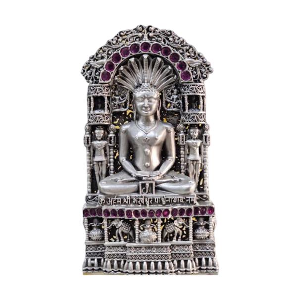 Parshvanath Idol In Pure 925 Silver