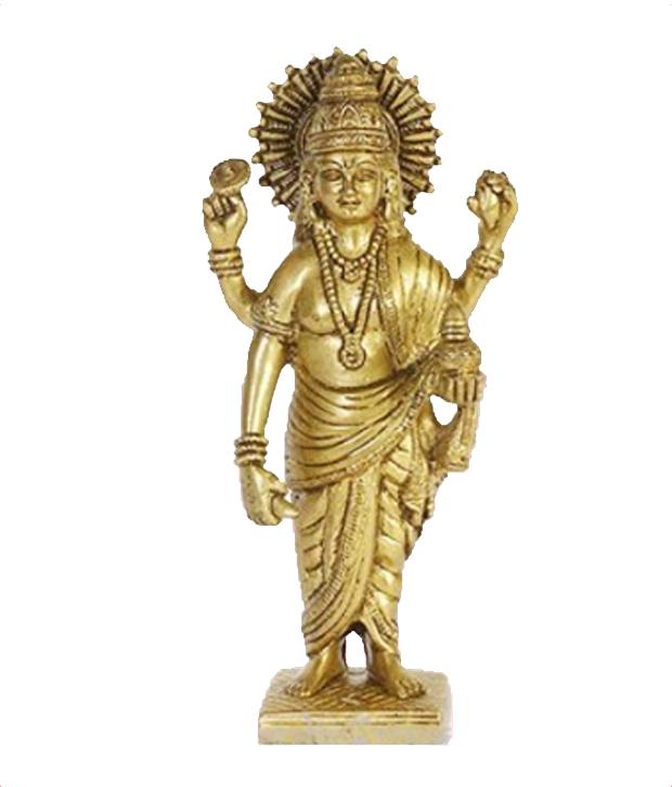 Dhanvantri Idol In Brass