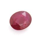 Natural Indian Ruby 3-4 Carats Oval