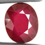 Natural Indian Ruby 6-7 Carats Oval