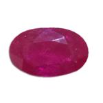 Natural Indian Ruby 7-8 Carats Oval