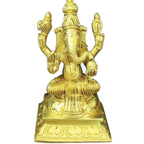 Ganesh Idol In Brass