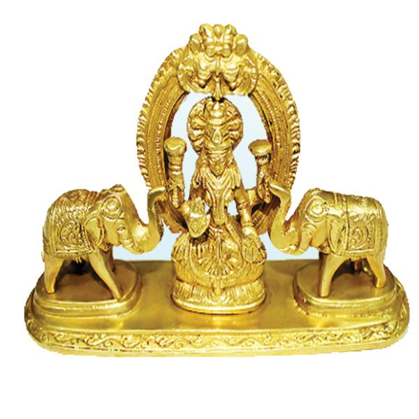 Gajalakshmi In Brass