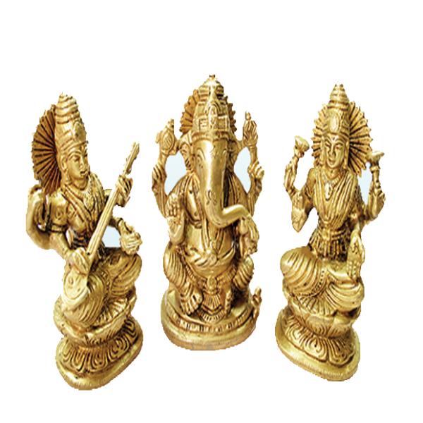 Ganesh Laxmi Saraswati Idol