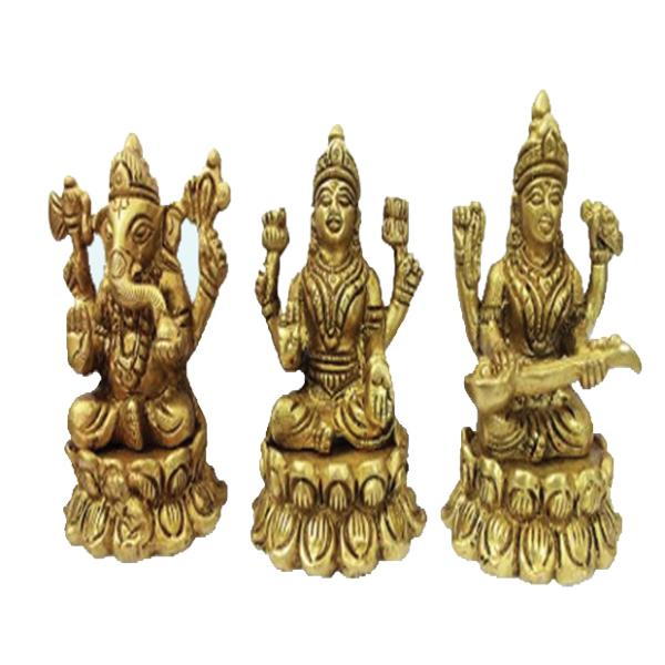 Ganesh Laxmi Saraswati Idol-1