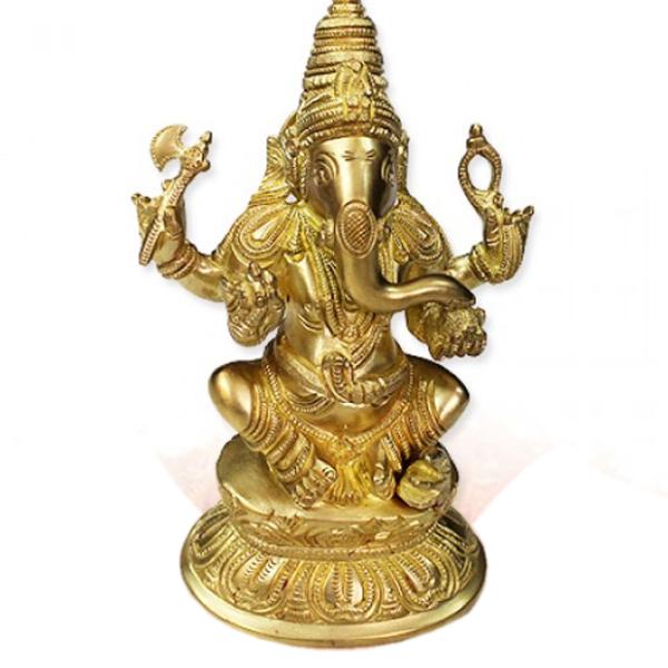 Ganesh Idol In Brass