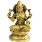 Goddess Laxmi Idol In Brass