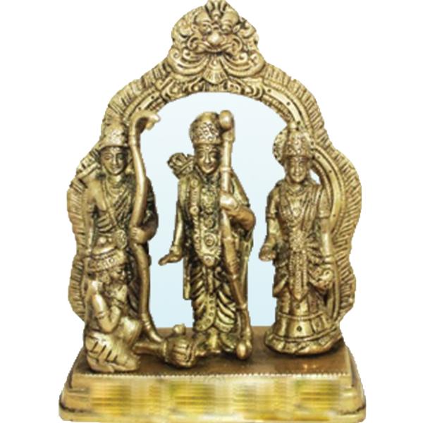Ram Parivar Idol In Brass