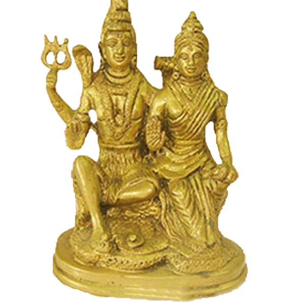 Shiv And Parvati Idol
