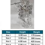 Radhe Krishna Idol In Pure 925 Silver (5)