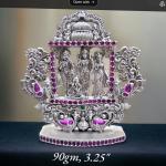 Ram Darbar Idol In Pure 925 Silver