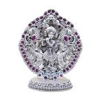Shree Krishna Idol In Pure 925 Silver (1)